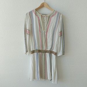 Boho mini Dress, Jolene by Alice + Olivia